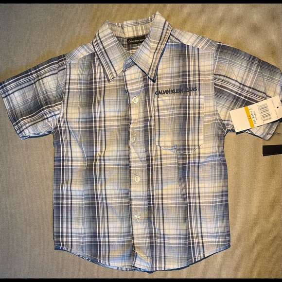 Calvin Klein Jeans boys 2 piece pants & shirt Sz 3 BNWT - Picture 4 of 8